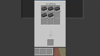 how to craft pistol gun like and subscribe for more #mcpe #minecraft #shorts #trending #viral