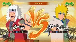 Jiraiya vs. Minato | Legendary Sannin vs. Yellow Flash – Naruto Storm Connections