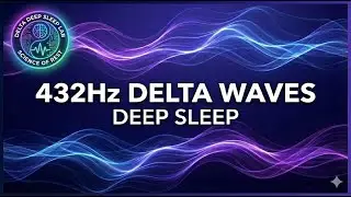 1 Hour Deep Sleep Music 2026 | 432Hz Delta Brain Waves for Insomnia Relief (Black Screen)
