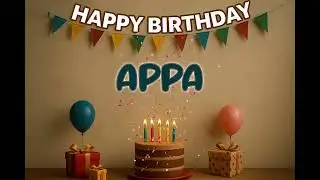 Happy Birthday APPA Song 🎉 | Custom Name Birthday Track by XBirthdays for all ages | 2026