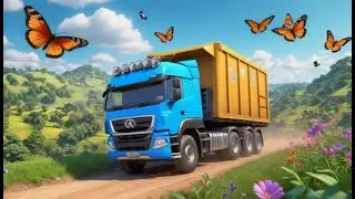Os caminhões de brinquedo fazem rumble rum | Canção Infantil | Portuguese Nursery Rhyme