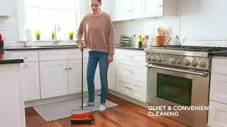 REFRESH&trade; Carpet & Floor Manual Sweeper Feature Overview