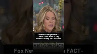 Fox News host gets FACT-CHECKED TO HER FACE by Democrat on Venezuela
