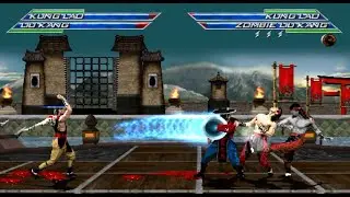 Mortal Kombat || Liu Kang & Kung Lou Vs Zombie Liu Kang & New Kung Lou || Round - 2