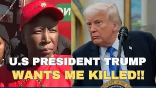 Trump Wants Malema Arrested for Inciting Violence Against White Afrikaner Farmers in South Africa.