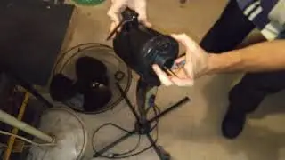From JUNK (barely working) to like-new - Preventative maintenance on generic standing/hanging fan