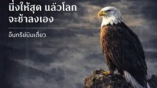 “นิ่งให้สุด แล้วโลกจะช้าลงเอง  อินทรีย์บินเดี่ยว”