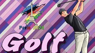 Olympic Games Paris 2024 #golf #paintbynumbers #heycolor #relaxing #sports #games #summer #stadium