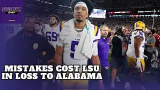 Instant Reaction: Mistakes and Bad Defense Cost LSU in loss to Alabama