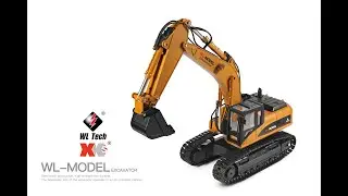 WLTOYS 16800 1:16 RC Metal Excavator