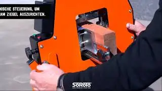 SoRoTo SmartCutter&reg; &ndash; F&uuml;r schnelles, pr&auml;zises und sauberes Schneiden von Ziegelsteinen