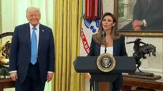 Full Remarks: President Trump swears in NJ US Attorney, takes questions from reporters
