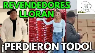 Ya se les ACAB&Oacute; el NEGOCIO... Hoy 8 de ENERO los REVENDEDORES de ROSCAS de COSTCO &iexcl;NO VENDIERON!