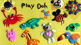 My Play Doh Creations 2013 animals, birds, insects