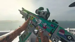 Call of Duty: Modern Warfare III (2023) Map Greece TAQ-56 Sticker Attack & X12 Sticker Piece