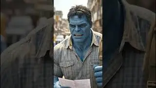 Gareeb Hulk ko kesi na Job pa nhi rakha 💔😱 Emotional Story #mha  #ai #hulk #shorts