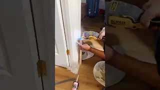 Fix a broken door frame #london #propertydevelopment #property #harrow #renovation #dewalt #diy