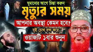 আপনার মৃত্যুর সময় কেমন অবস্থা হবে নিজের সাথে একটু মিলিয়ে নিন=আল্লামা দেলোয়ার হুসাইন সাইদী =#ওয়াজ