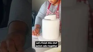 Chef jacket cake #shortsafrica #cake #chef #shorts