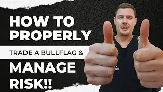 HOW TO (PROPERLY) TRADE A BULLFLAG AND MANAGE RISK!! 20% Gain $NVDA