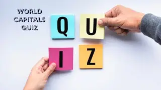 World Capitals Quiz  : Part 1