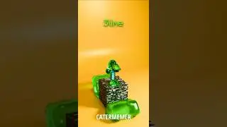 ALL Minecraft 3D Satisfying  Simulation ⛏️💎 #3danimation #blender