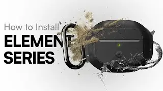 Element Series Waterproof Case for AirPods - How to Install Guide