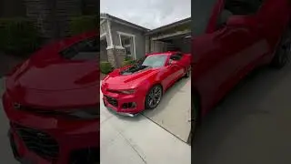 You wont see many of these. 2023 Camaro ZL1 #camarozl1 #newcar #camaro