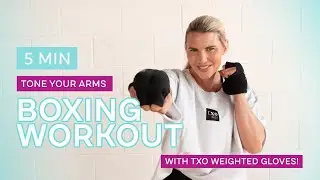 5 Min Toned Arms | Boxing Workout for Results