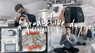 a day in my life ☁️ quarantine vlog // dalirious aesthetic
