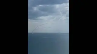 Cruise Missiles launched and spotted nearby Crimea towards Ukraine