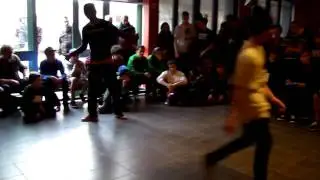 Micael vs Kid Kong first round -18 @ Bboyranking Leuven 26/11/2011