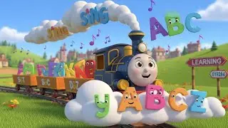 Choo Choo ABC Train 🚂 | Fun Alphabet Nursery Rhyme for Kids | Toddler & Baby Songs