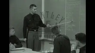 Students Studying at West Point Military Academy, 1960s - Archive Film 1053318