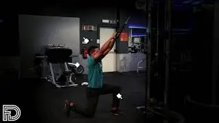 Half-kneeling Cable Face-Pull