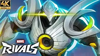 Marvel Rivals - Moon Knight (Moon Knight Mech Skin) Full Game Gameplay (4K 60FPS)
