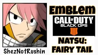 COD BO4 Emblem: Natsu : Fairy Tail