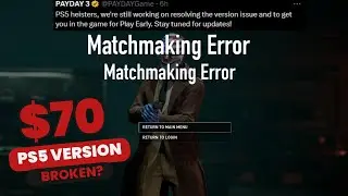 What's Up With The PS5 Version Of Payday 3?