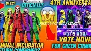 JUSTICE FOR INDIA SERVER!!!   GREEN CRIMINAL BACK IN OTHER NOT IN INDIA 😩😩