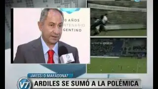 Visi&oacute;n Siete: &iquest;Messi o Maradona?: Ardiles se sum&oacute; a la pol&eacute;mica