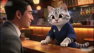 Soul in Every Skewer! The Path of a Cat Yakitori Master🐾