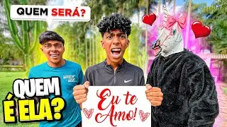 RECEBI UMA CARTINHA DE AMOR DA UNICÓRNIA DA DEEP WEB!