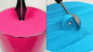Very Satisfying and Relaxing ASMR 196 Kinetic Sand