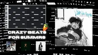 How To Make PLUGGNB BEATS For SUMMRS l Fl Studio Tutorial