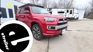 etrailer | Installing the Curt Front Mount Trailer Hitch Receiver on a 2015 Toyota 4Runner