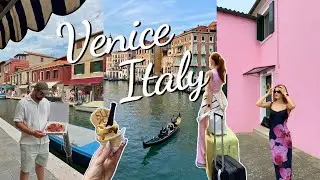 🇮🇹 Italy Diaries ♡ 4 Days in Venice: Murano, Burano, Shopping, Italian Food & More فينيسيا فلوج