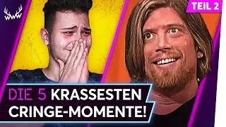 Die 5 KRASSESTEN Cringe-Momente auf YouTube! - Teil 2! | TOP 5