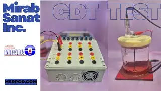 Cathodic disbonding test (CDT)