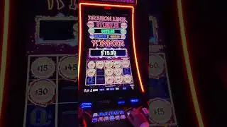 $11,600 GRAND DRAGON LINK HOLD AND SPIN BONUS!! $15 A SPIN FOR THE WIN!!