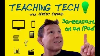 Screencast from an iPad